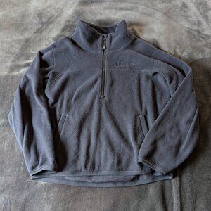 lululemon Half-Zip Fleece Pullover in Black Night